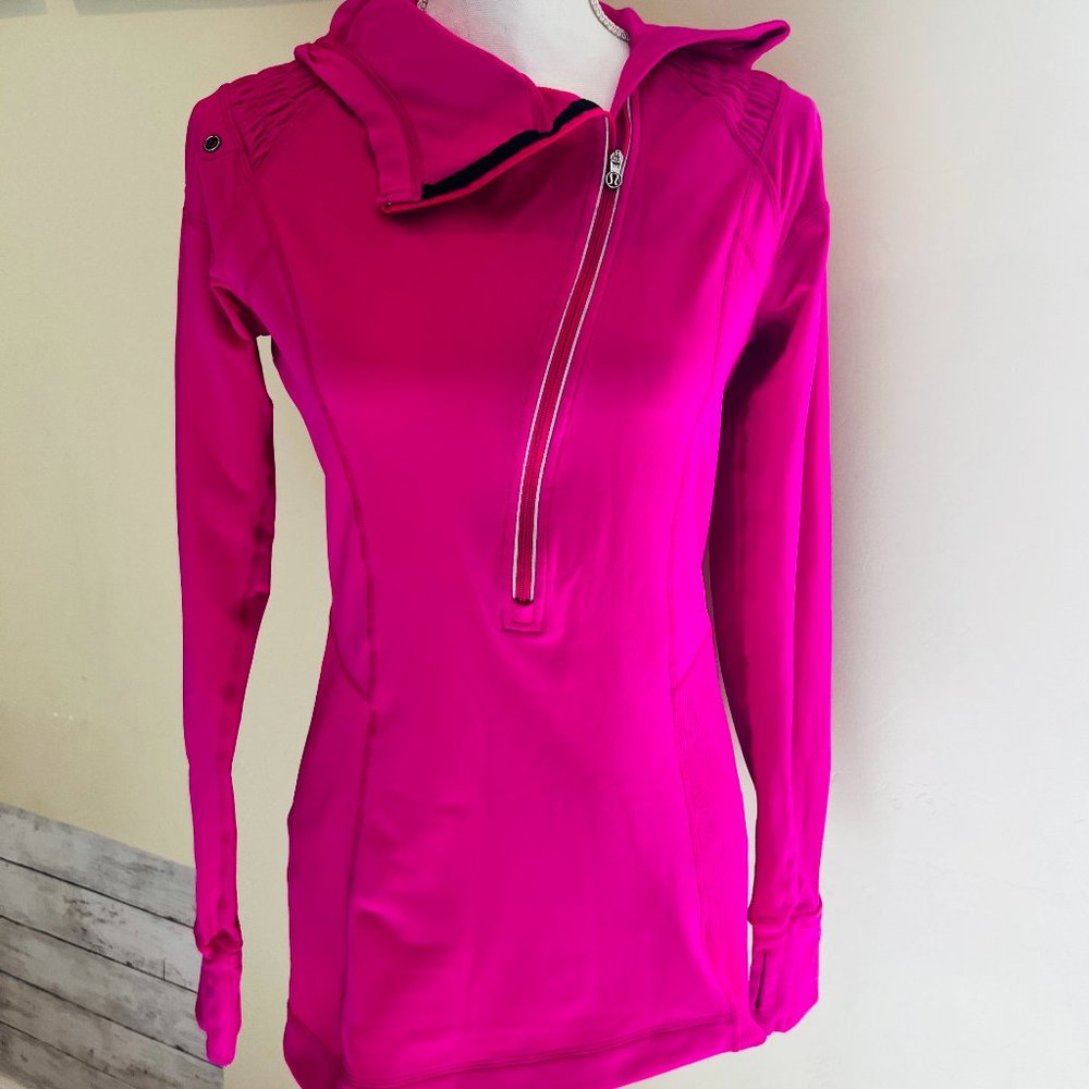 Lululemon Hot Pink Sweatshirt, size 8